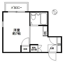 キャッスルマンション川越の物件間取画像